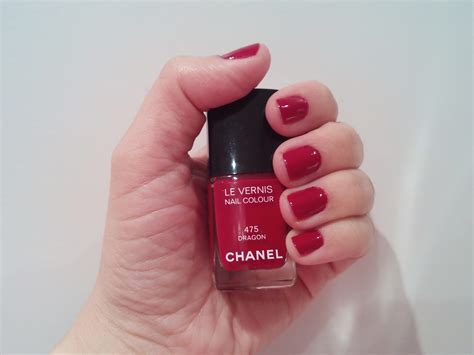 rojo chanel uñas